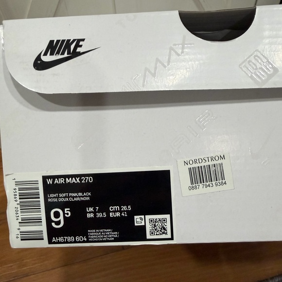 Nike Air Max 270 Light Soft Pink (Women's) - Picture 10 of 10